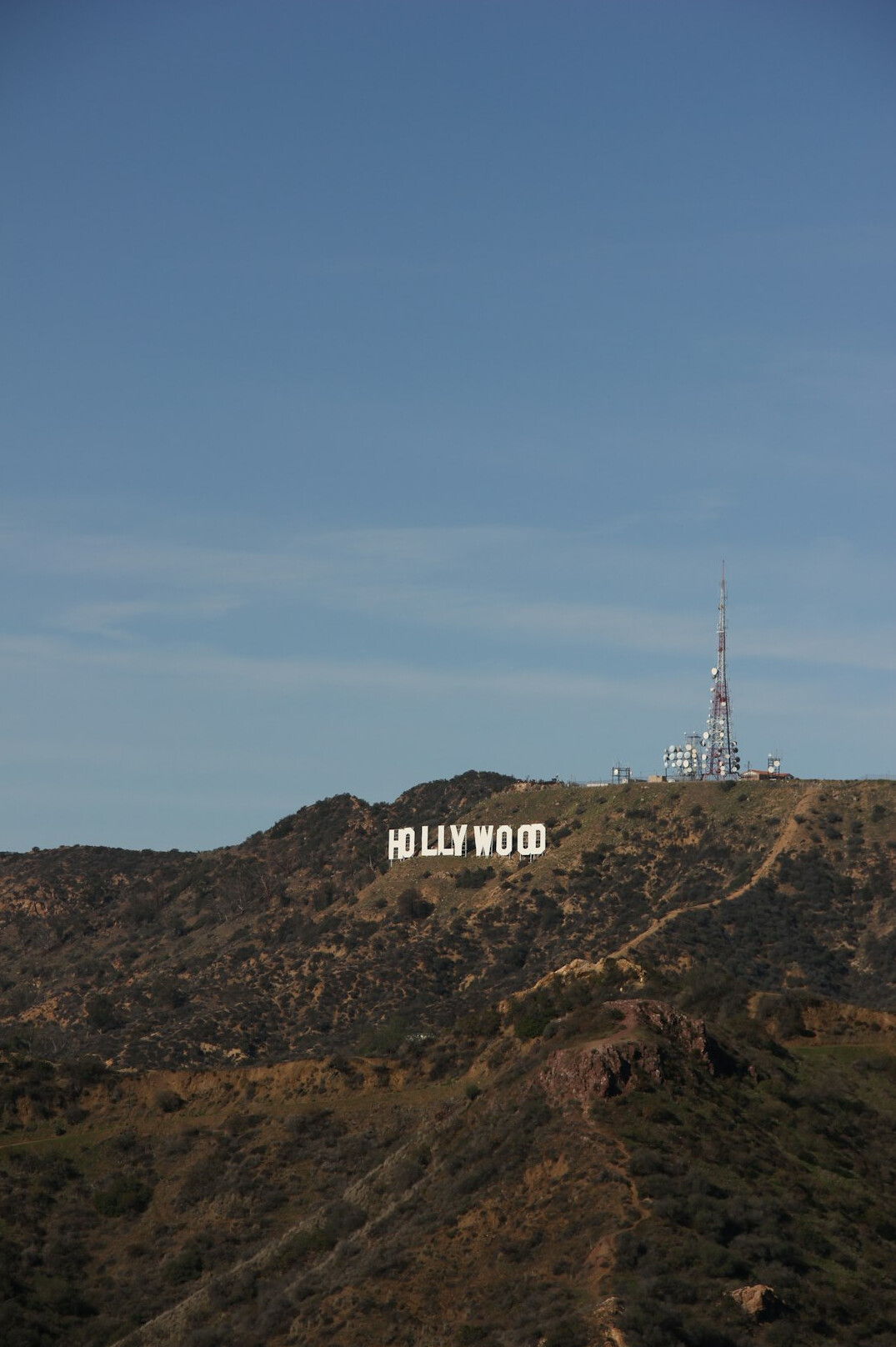 hollywood movie set