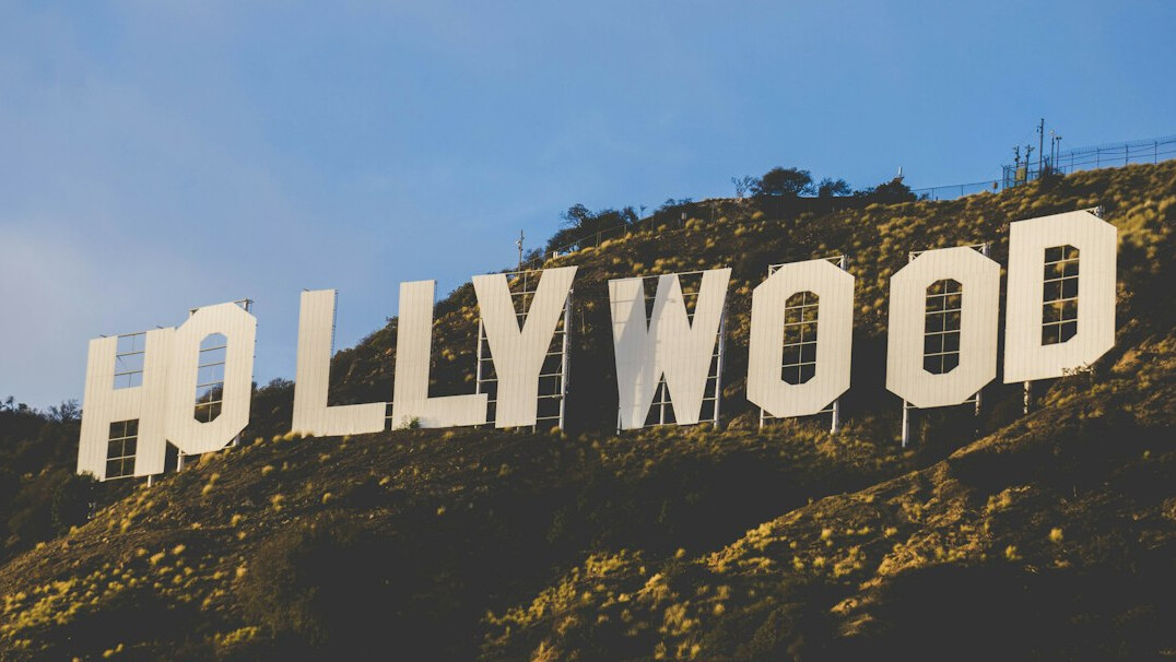 hollywood movie set