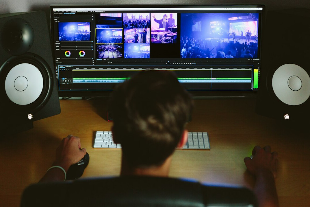 film editing software interface